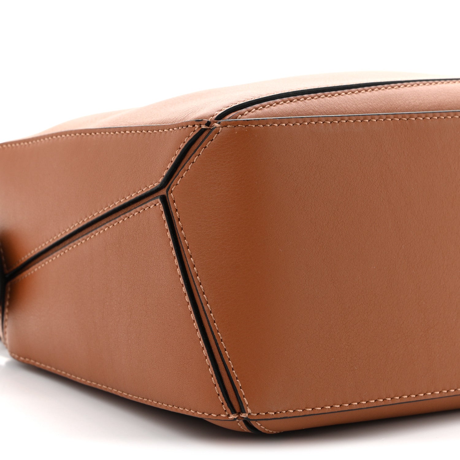 Loewe Calfskin Small Puzzle Bag Tan 8 of 9