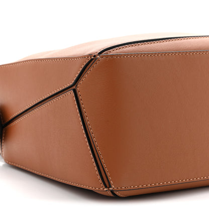 Loewe Calfskin Small Puzzle Bag Tan 8 of 9