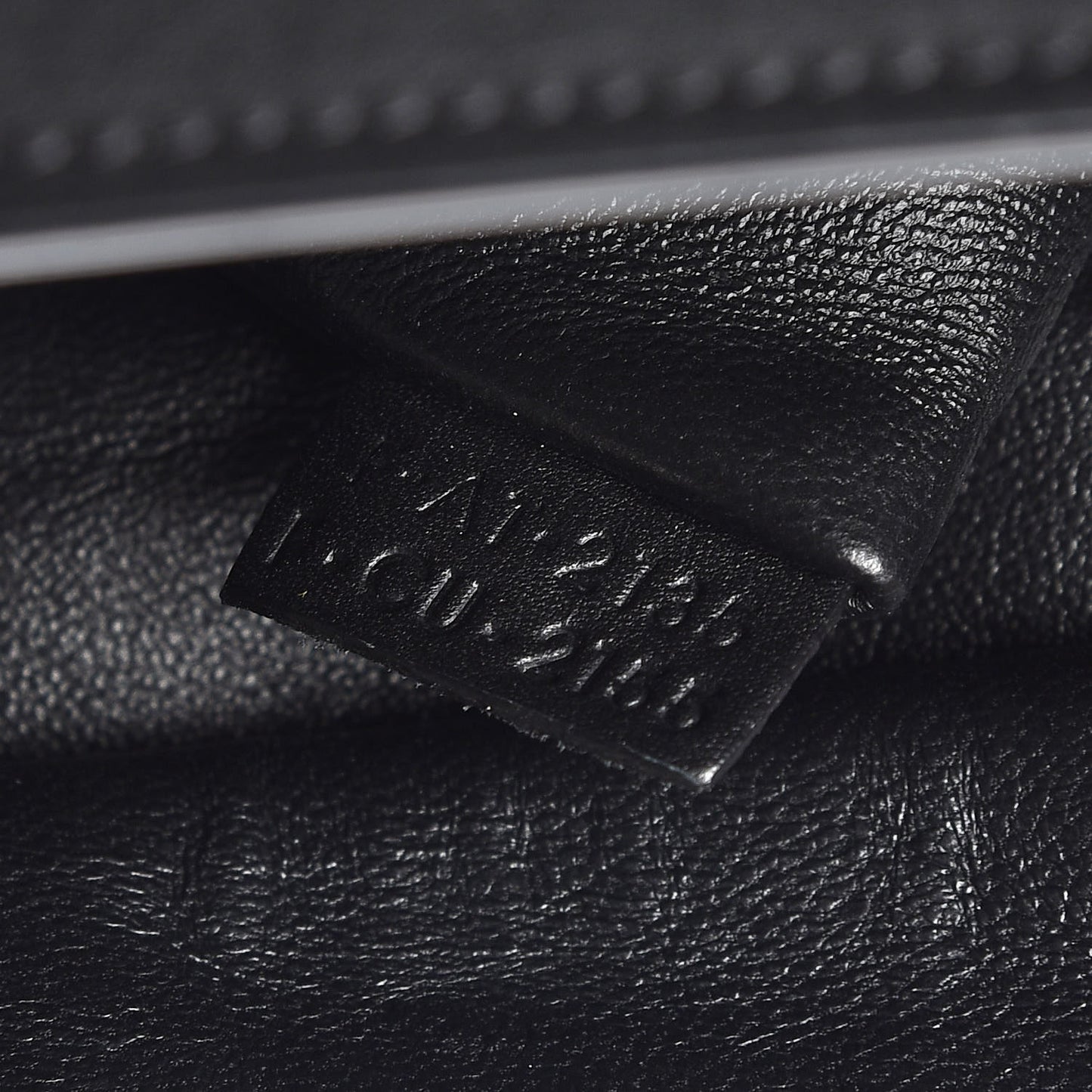 Smooth Calfskin Micro Luggage Black