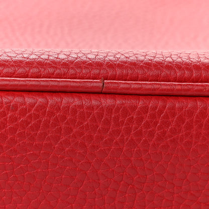 Gucci Pebbled Calfskin Small Soho Disco Bag Tabasco Red 11 of 11