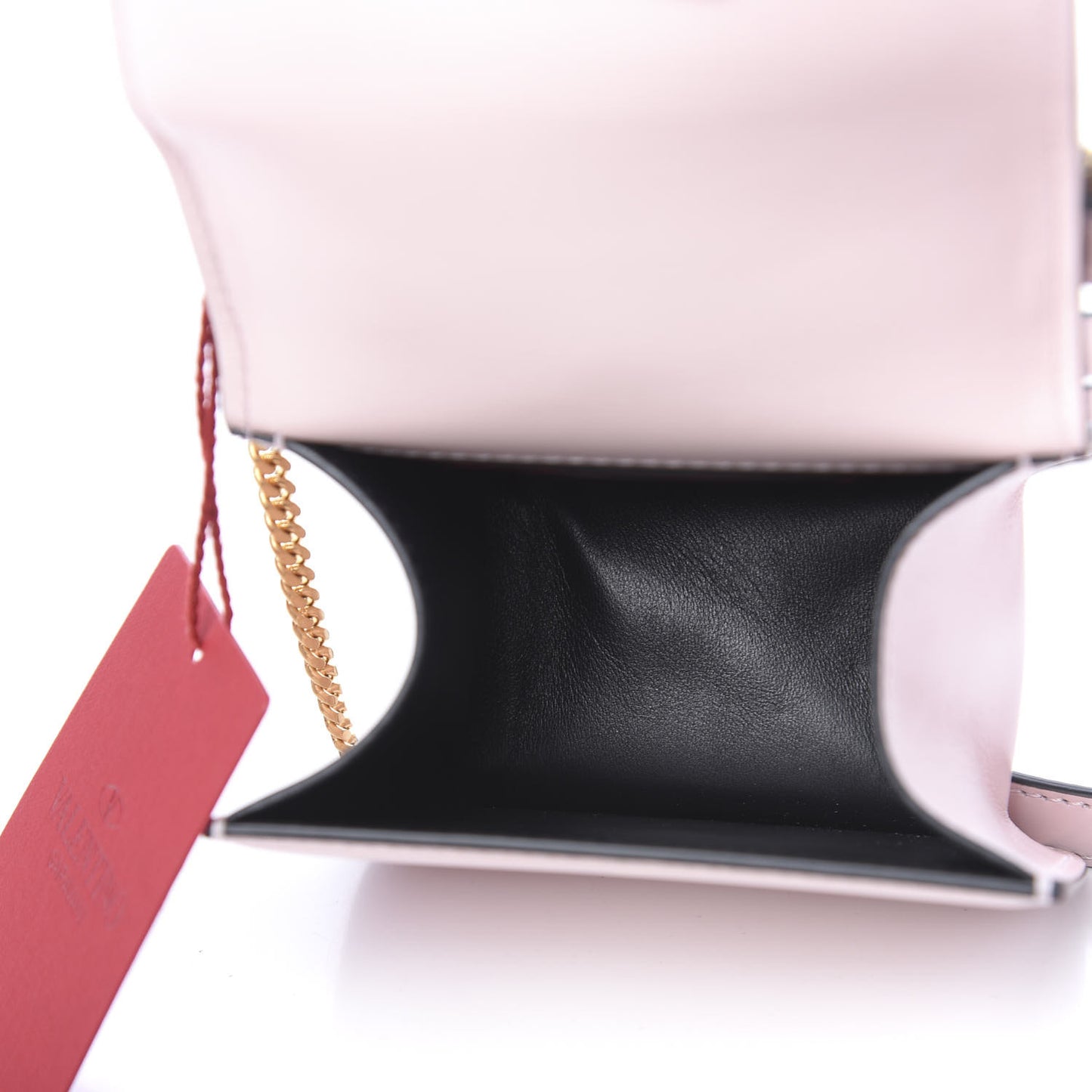 Smooth Calfskin Micro VSling Shoulder Bag Rose Quartz
