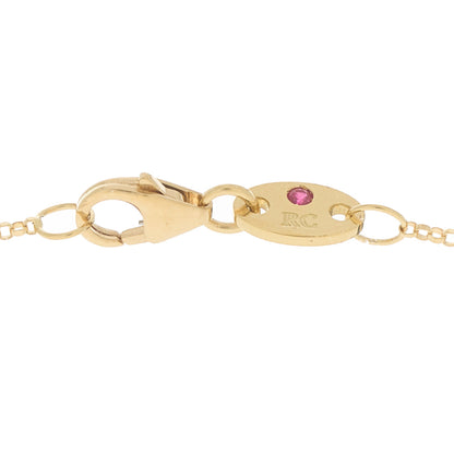 Roberto Coin 18K Yellow Gold Diamond Medium Venetian Princess Flower Pendant Necklace 4 of 6