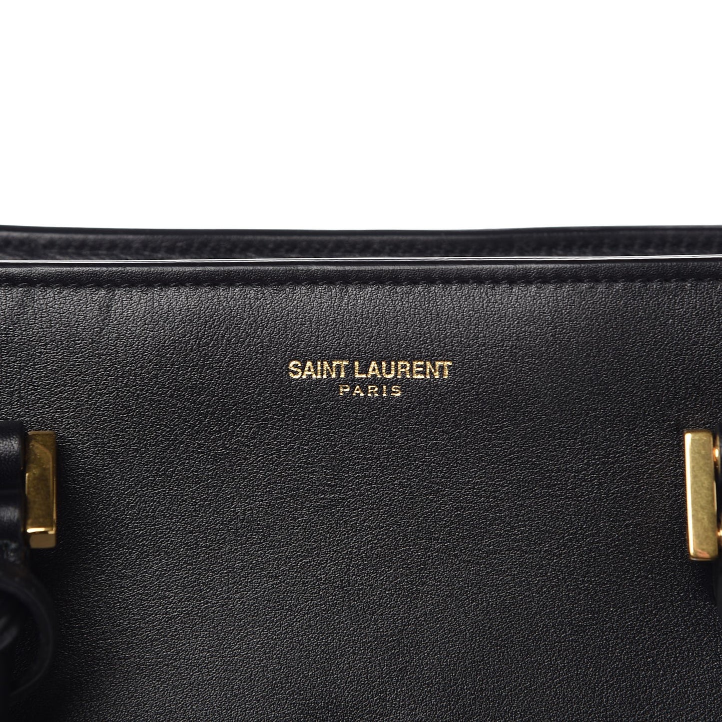 Smooth Calfskin Small Monogram Cabas Black