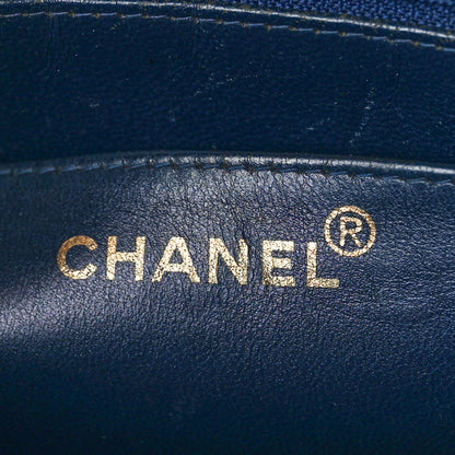 Chanel Denim Quilted Kelly Flap Bag Blue 6 of 10