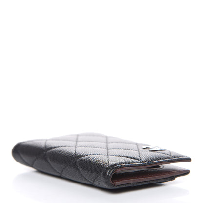Chanel Caviar Quilted Card Holder Wallet Black 4 of 10