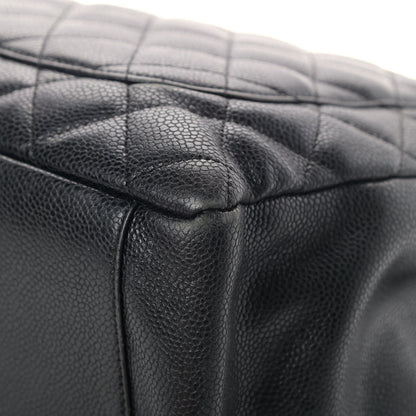 Chanel Caviar Quilted Grand Shopping Tote GST Black 7 of 12