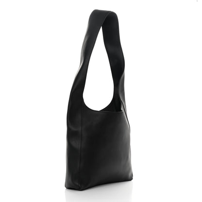 Tom Ford Calfskin Large Alix Padlock Zip Hobo Crossbody Bag Black 3 of 10