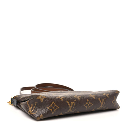 Louis Vuitton Monogram Pallas Clutch Black 4 of 10