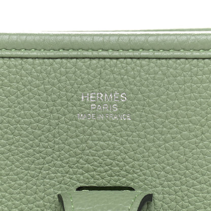 Hermes Taurillon Maurice Evelyne III PM Vert Criquet 6 of 9
