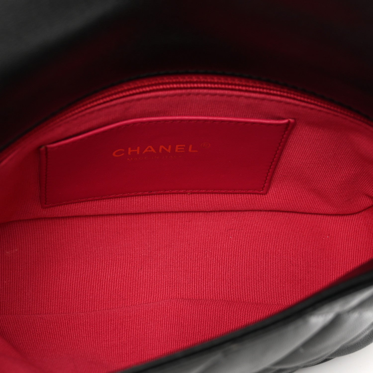 Chanel Lambskin Plexiglass Quilted Coco Love Flap Black 6 of 10