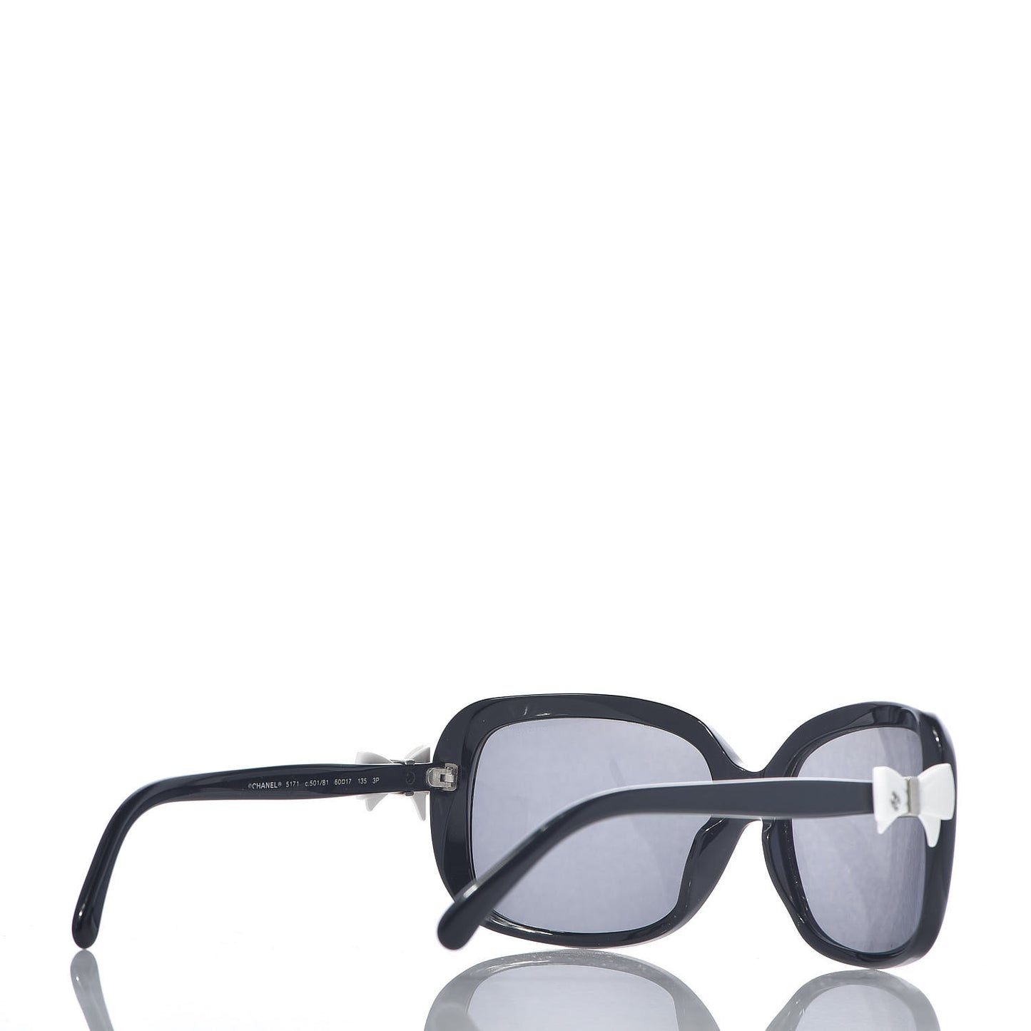 CC Bow Sunglasses 5171 Black White