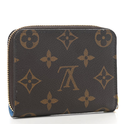 Louis Vuitton Monogram 2021 Christmas China Animation Zippy Coin Purse Myosotis Blue 3 of 6