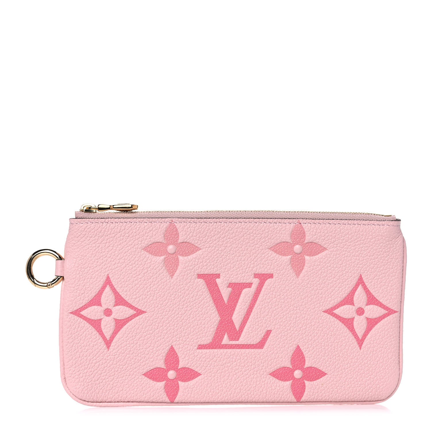 Louis Vuitton Empreinte Monogram Giant By The Pool Trio Pouch Rosebud Summer Blue Cream Saffron 3 of 14