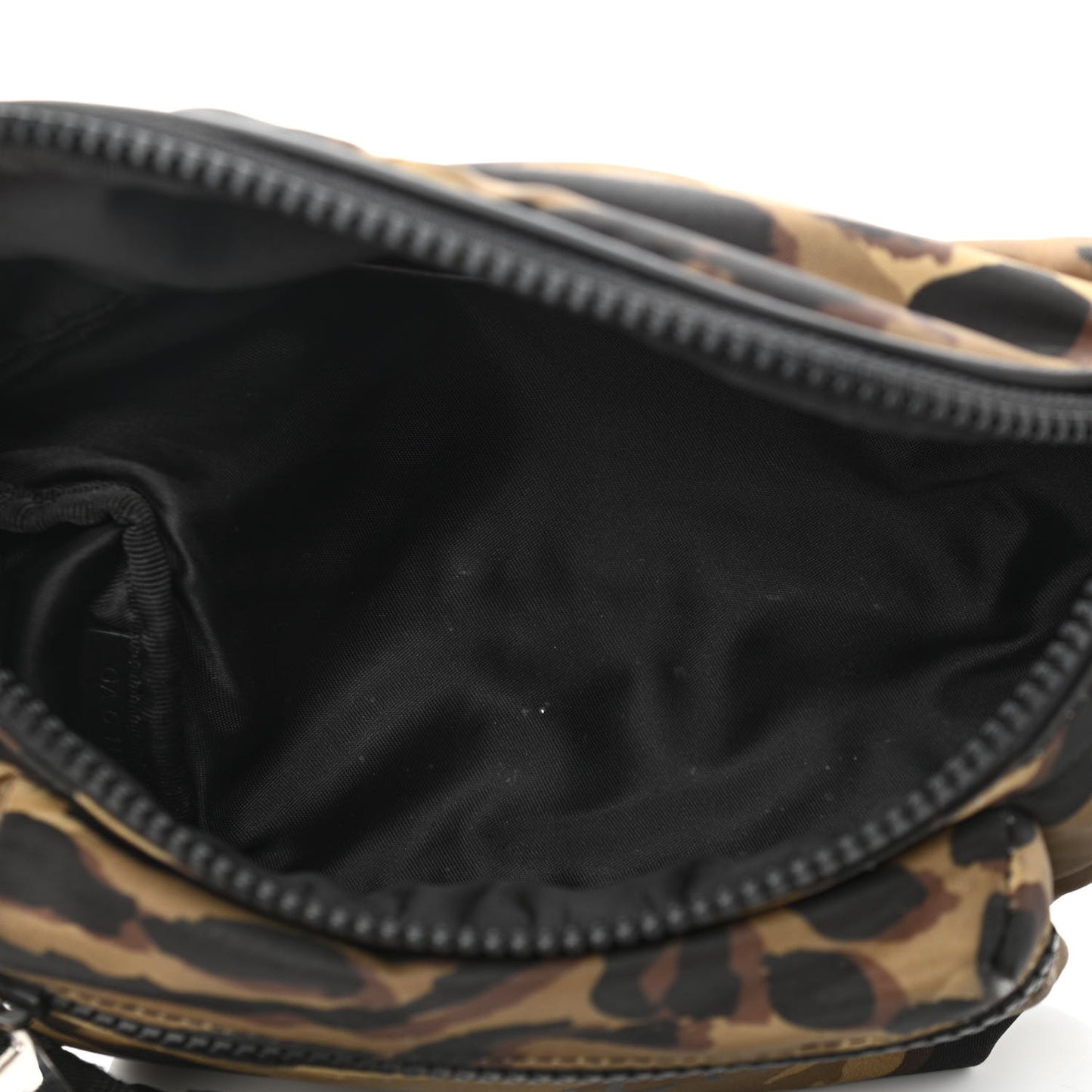 Nylon Logo Belt Bag Camouflage