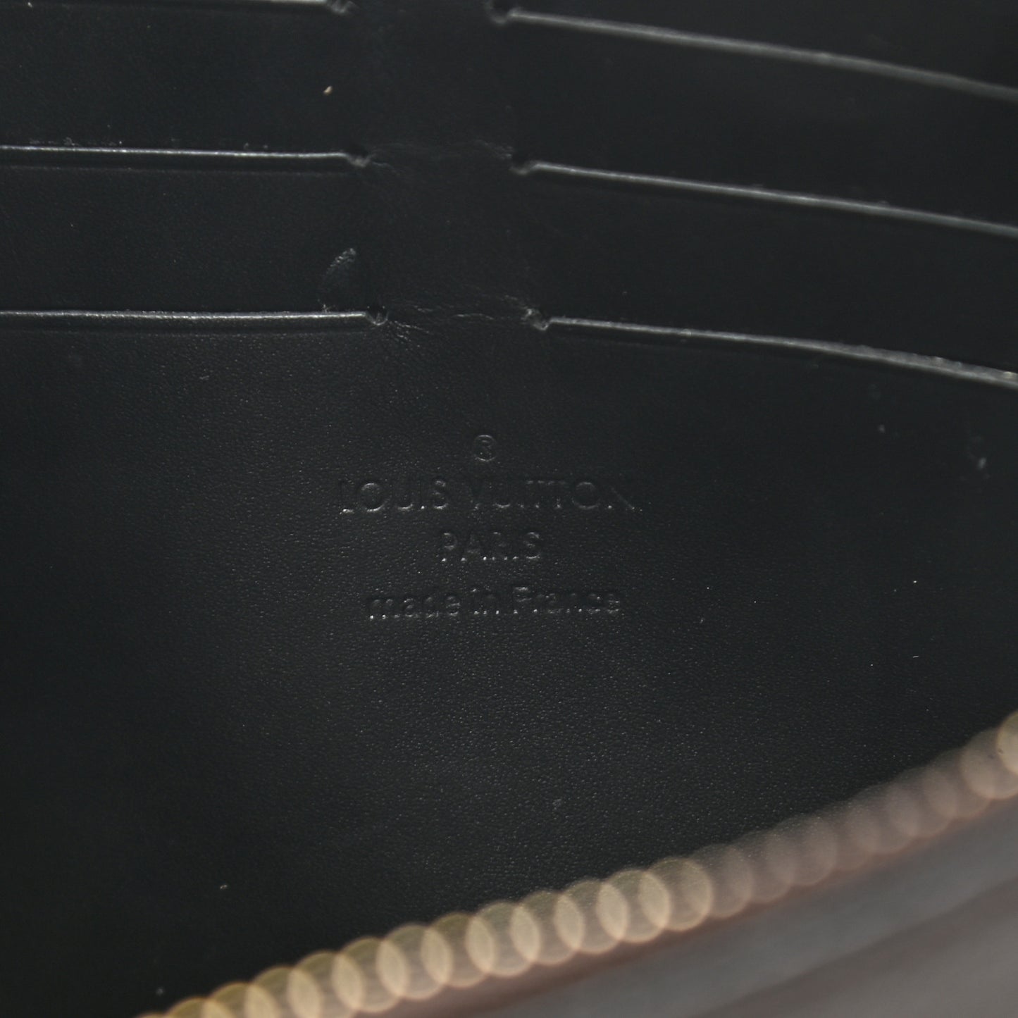 Monogram Veau Cachemire W Pochette Chocolate