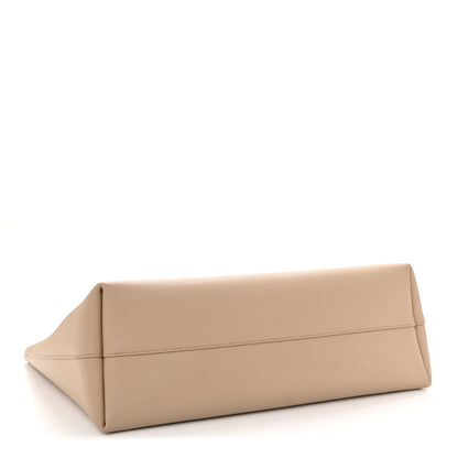Saint Laurent Calfskin Large Shopping Tote Dark Beige 5 of 13