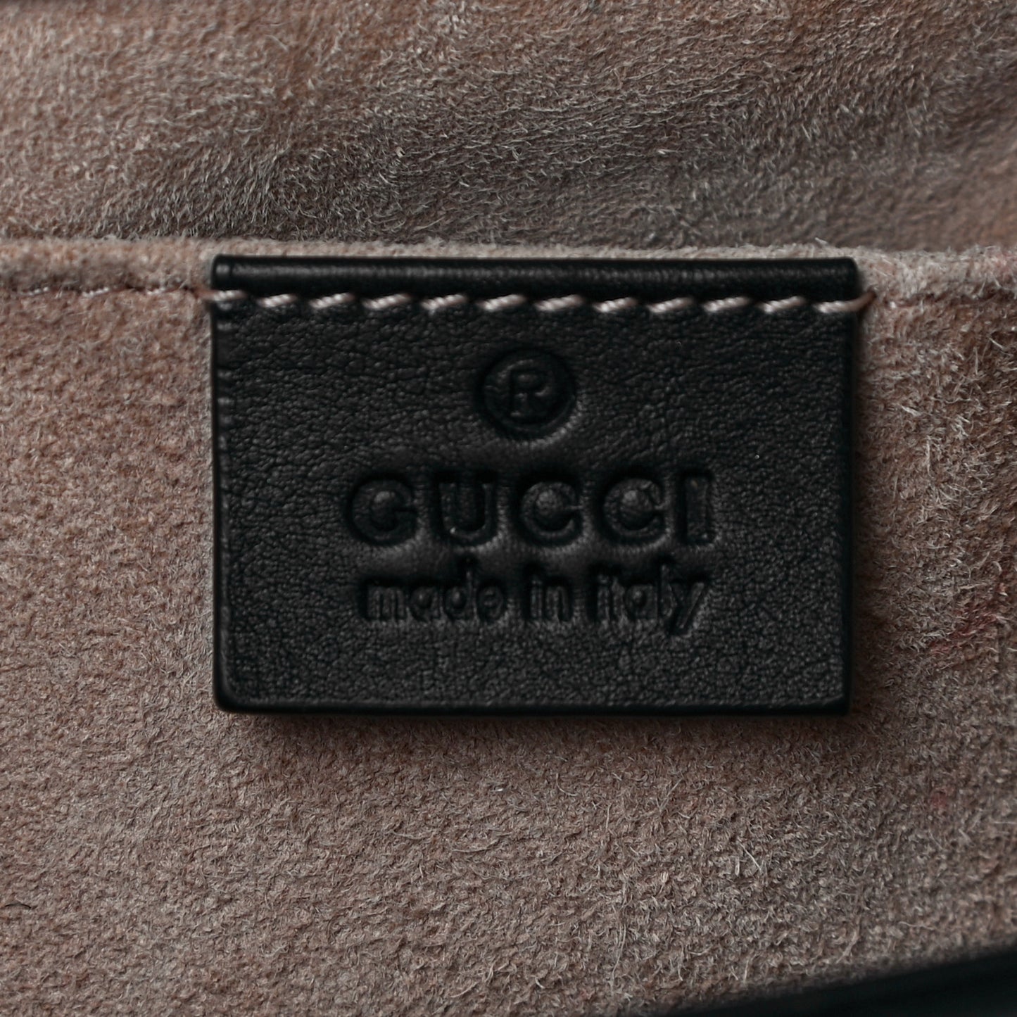 Calfskin Studded Small Padlock Shoulder Bag Black