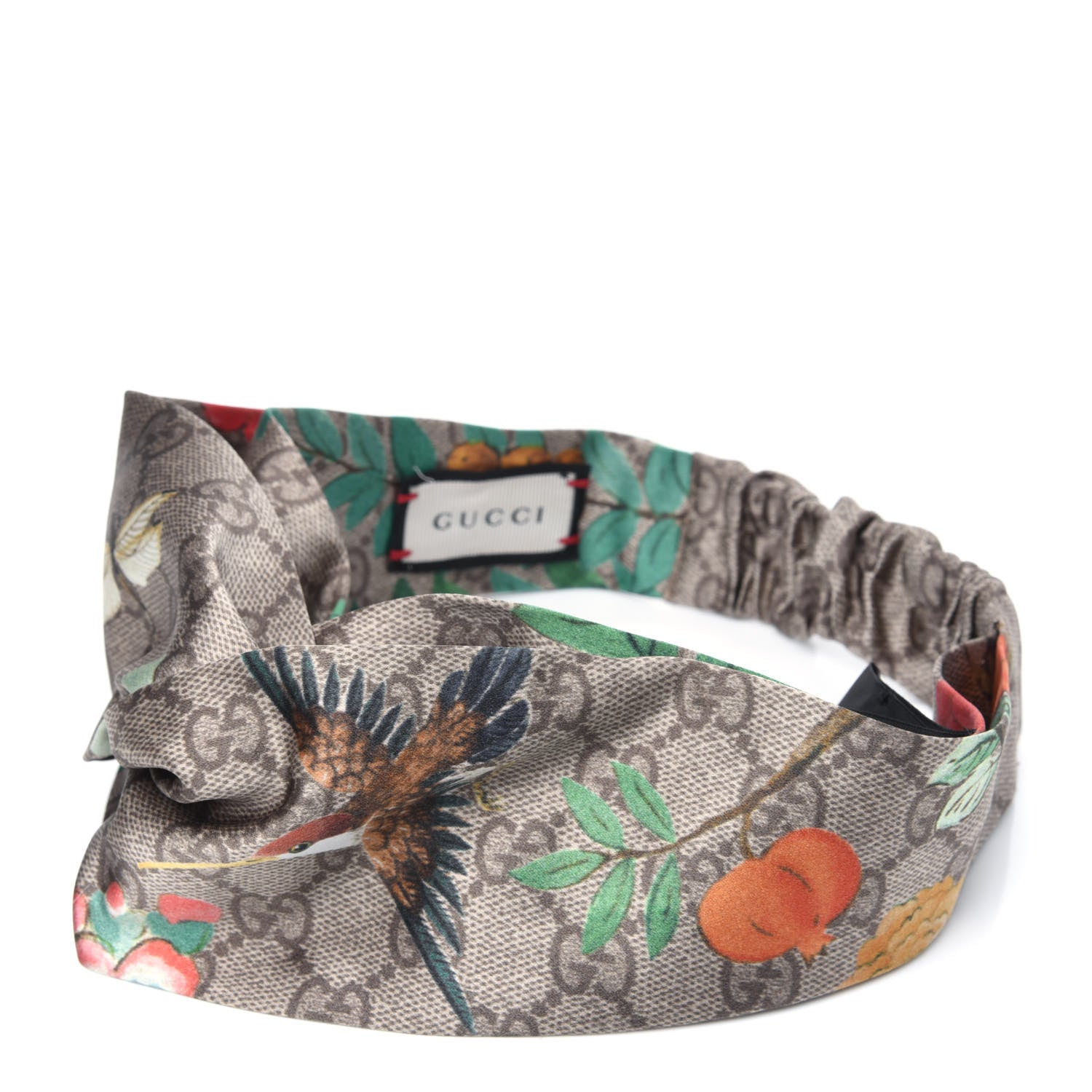 Gucci Silk Monogram Tian Print Tiana Duchesse Headband 2 of 10
