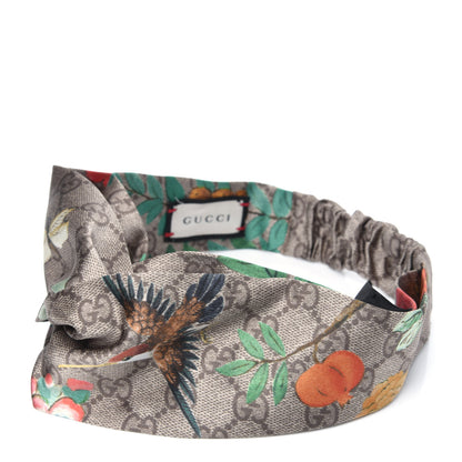 Gucci Silk Monogram Tian Print Tiana Duchesse Headband 2 of 10