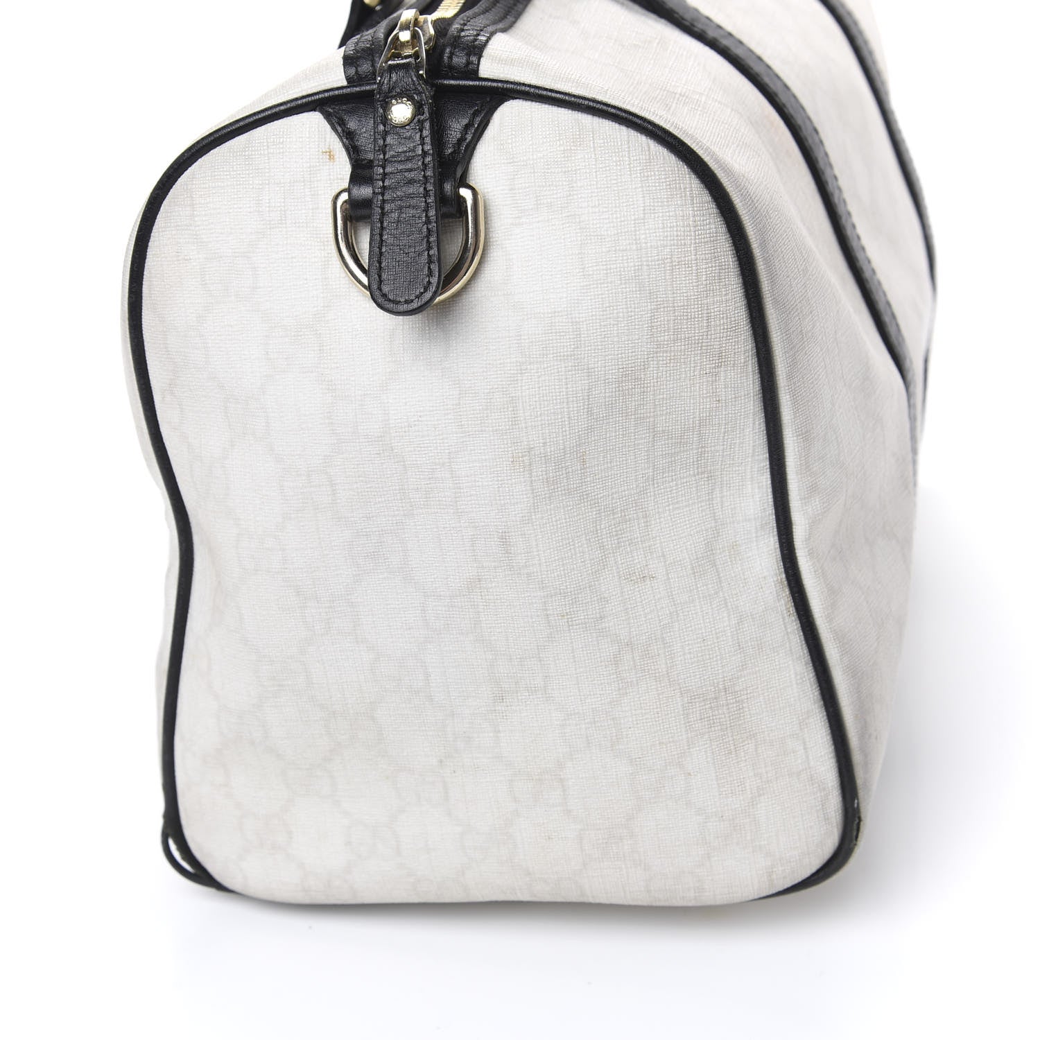 Gucci GG Plus Monogram Medium Joy Boston White Black 14 of 18