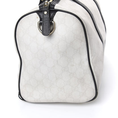 Gucci GG Plus Monogram Medium Joy Boston White Black 14 of 18