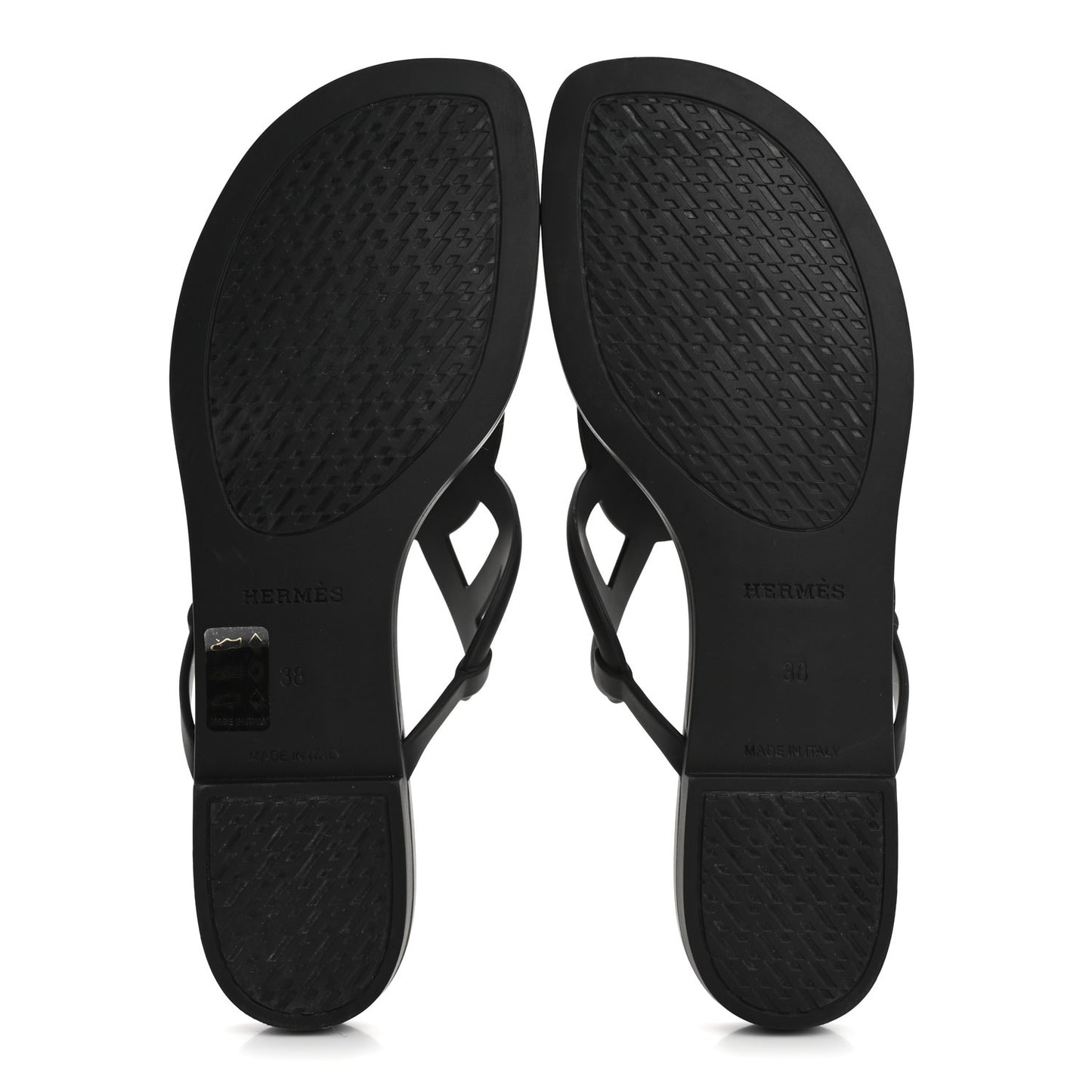 Rubber Womens Egerie Sandals 38 Black