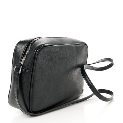 Saint Laurent Lambskin Monogram Small Lou Camera Bag Black 3 of 12