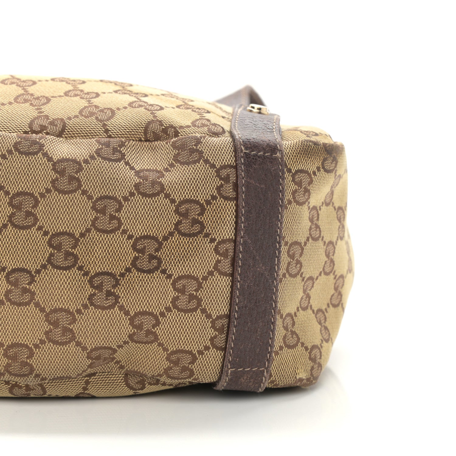 Gucci Monogram Medium Abbey Shoulder Bag Dark Brown 10 of 18