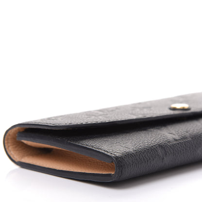 Louis Vuitton Empreinte Emilie Wallet Black Dune 8 of 14