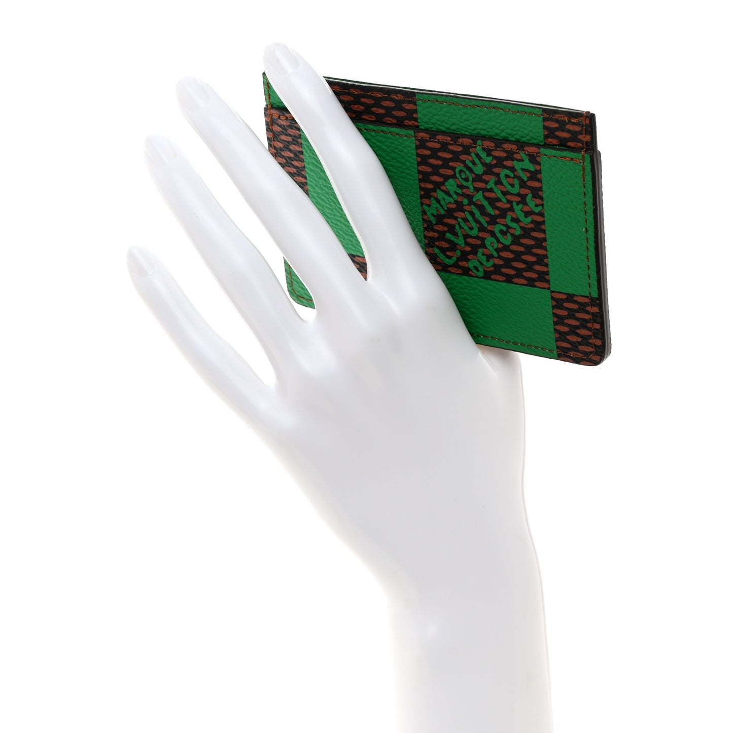 LOUIS VUITTON Damier Pop Pocket Organizer Green