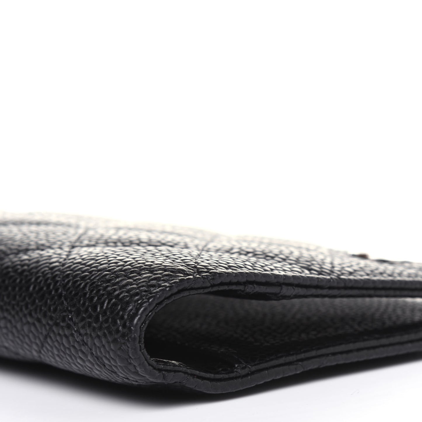 Caviar Quilted Agenda Cover Black