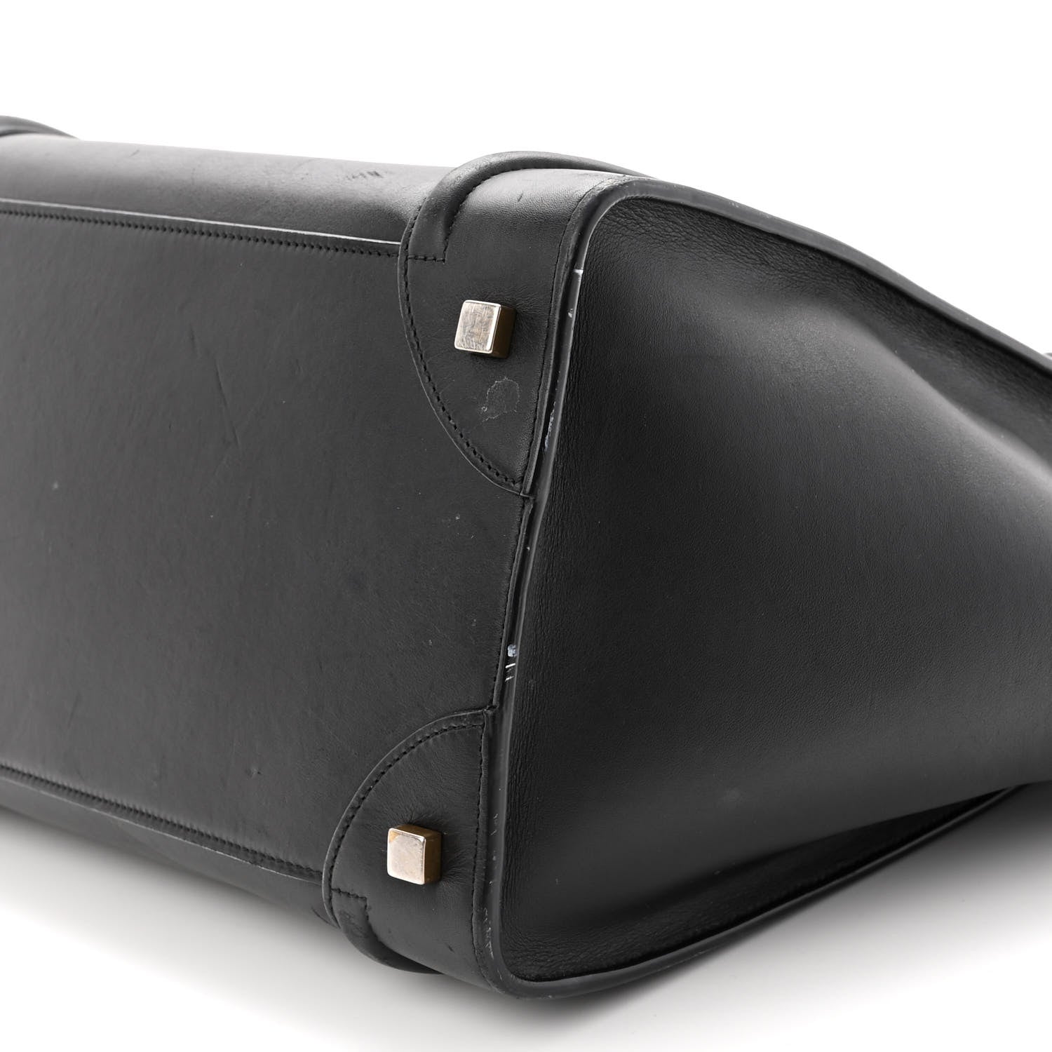 Celine Smooth Calfskin Mini Luggage Black 8 of 10