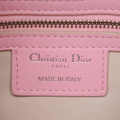 Christian Dior Calfskin Large Diorling Rose Candy 6 of 7