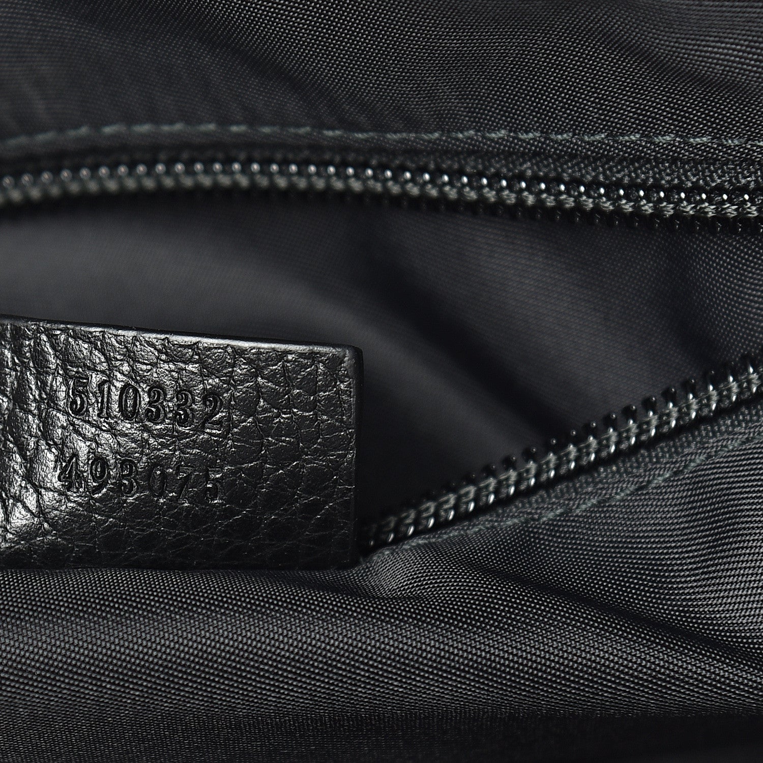 Gucci Nylon Monogram Tote Black 6 of 9