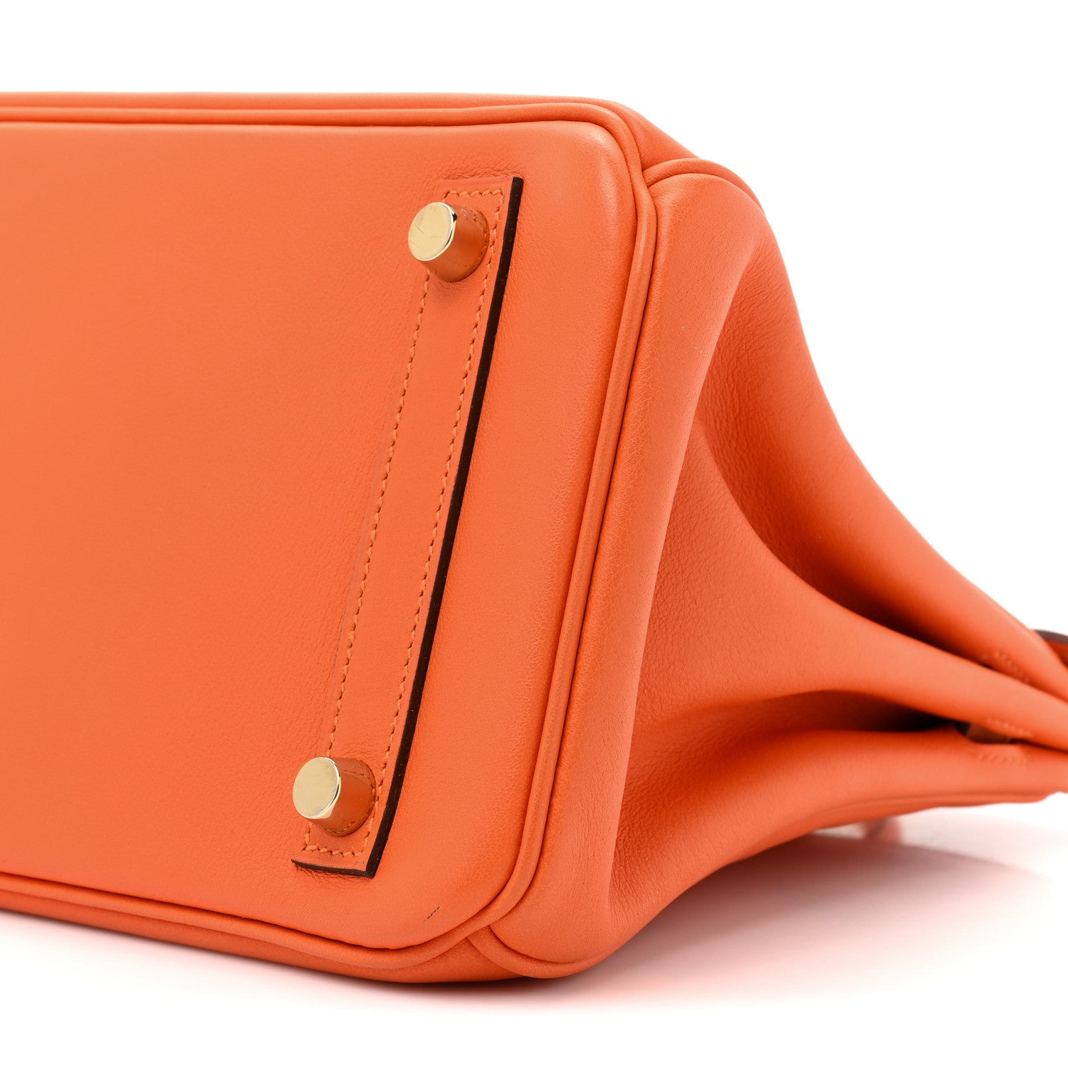 Hermes Swift Birkin 25 Orange 8 of 13