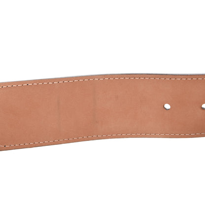 Louis Vuitton Calfskin Eldorador Belt 100 40 Black 8 of 9