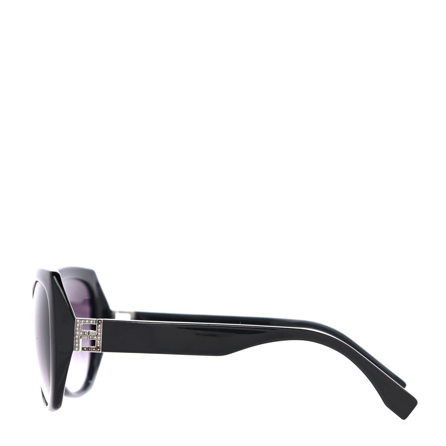 Fendi Acetate Sunglasses FF 0047/S Black 2 of 6