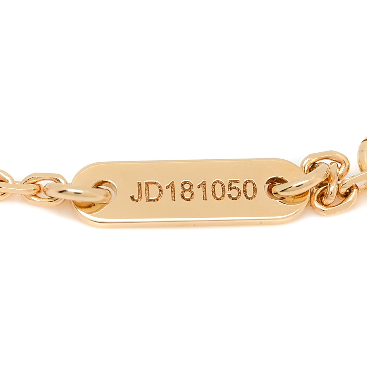 Van Cleef & Arpels 18K Yellow Gold Mother of Pearl Sweet Alhambra Bracelet 4 of 6