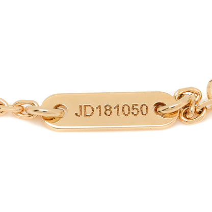 Van Cleef & Arpels 18K Yellow Gold Mother of Pearl Sweet Alhambra Bracelet 4 of 6