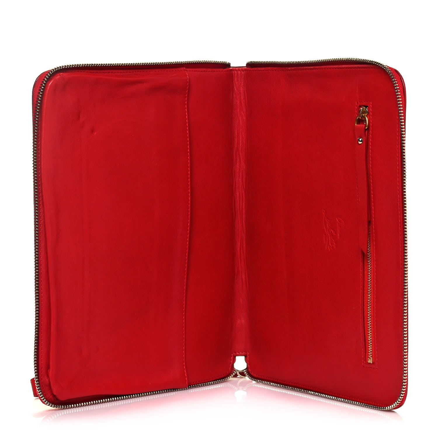 Christian Louboutin Patent Calf Spiked Cris iPad Case Red 5 of 17
