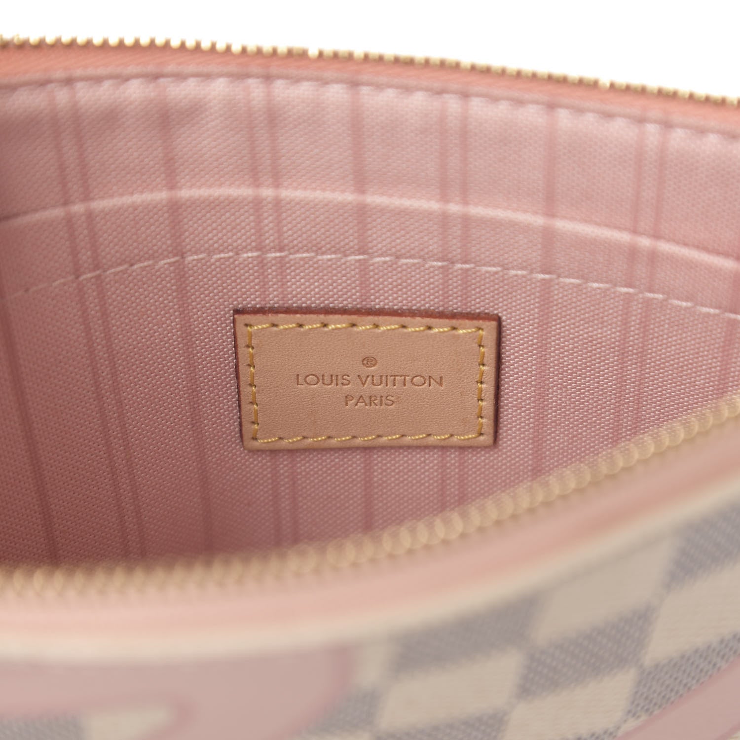 Louis Vuitton Damier Azur Tahitienne Neverfull MM GM Pochette 5 of 6
