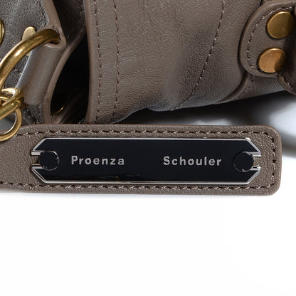 Proenza Schouler Lambskin PS1 Medium Satchel Smoke 14 of 14
