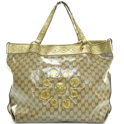 Gucci Crystal Monogram Studded Irina Tote 1 of 8