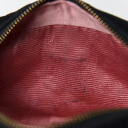 Gucci Velvet Matelasse Marquise Crystals Mini GG Marmont Chain Shoulder Bag Black 12 of 14