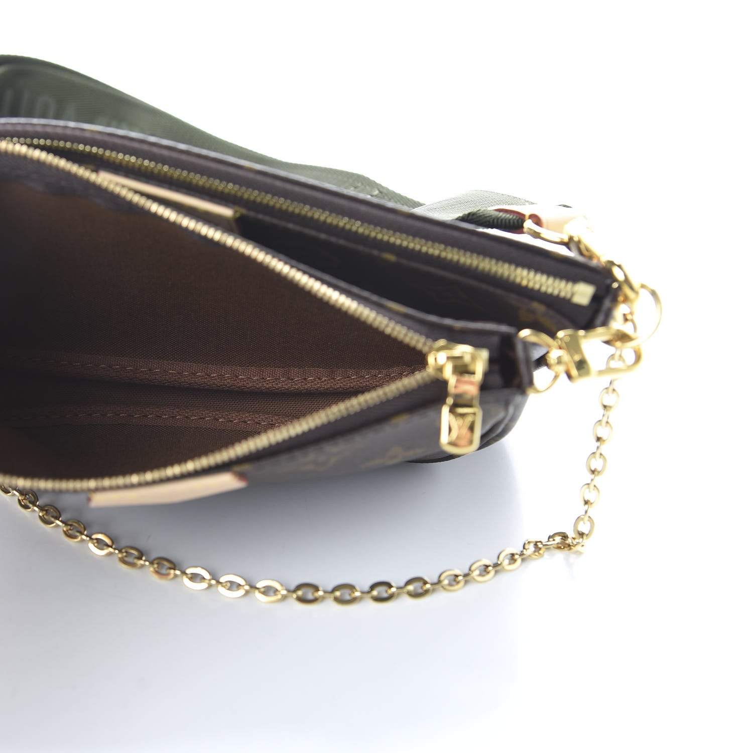 Louis Vuitton Monogram Multi Pochette Accessories Kaki 6 of 12