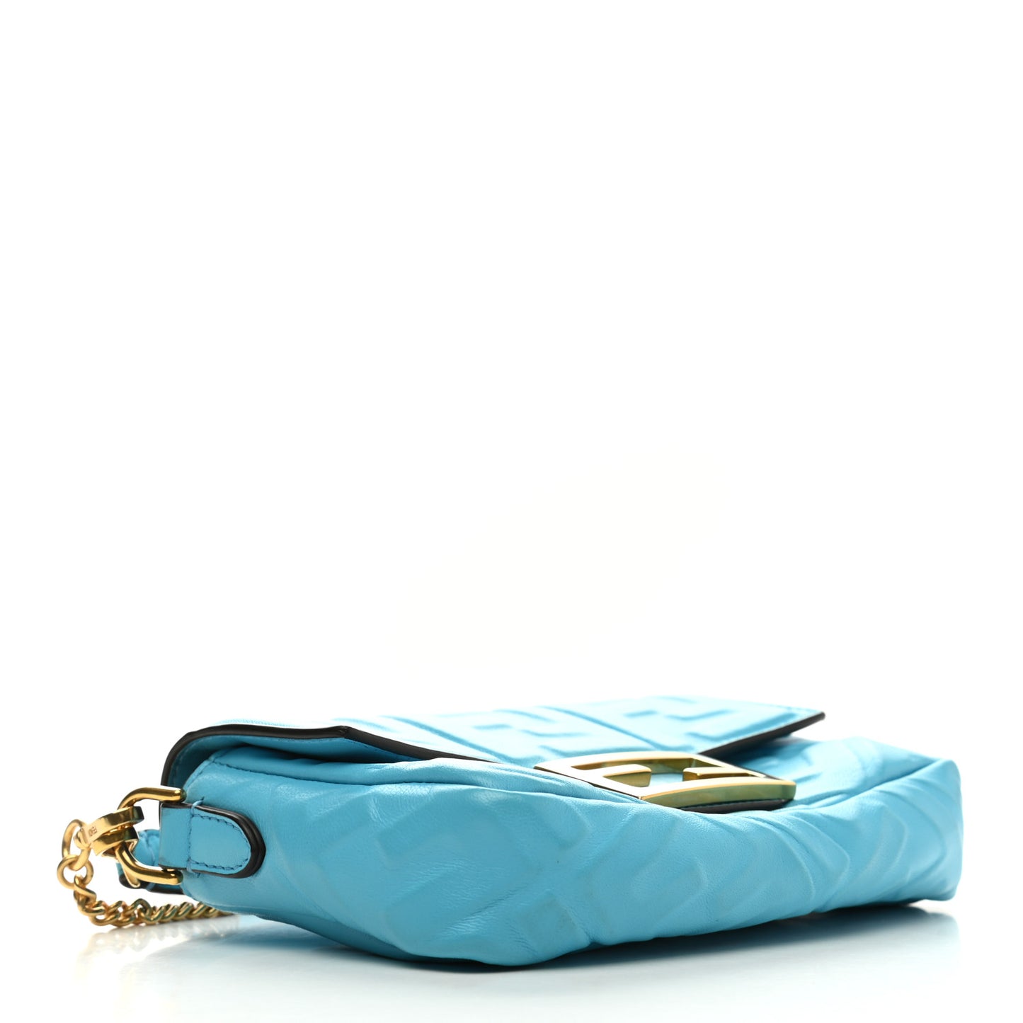 Nappa FF 1974 Embossed Mini Baguette Pool