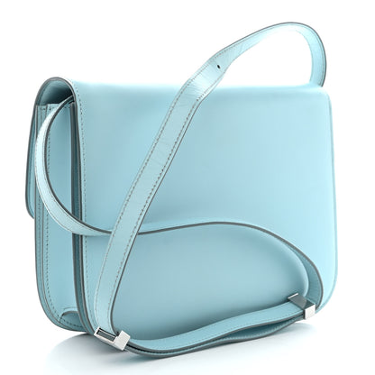 Celine Box Calfskin Medium Classic Box Flap Bag Light Blue 3 of 11