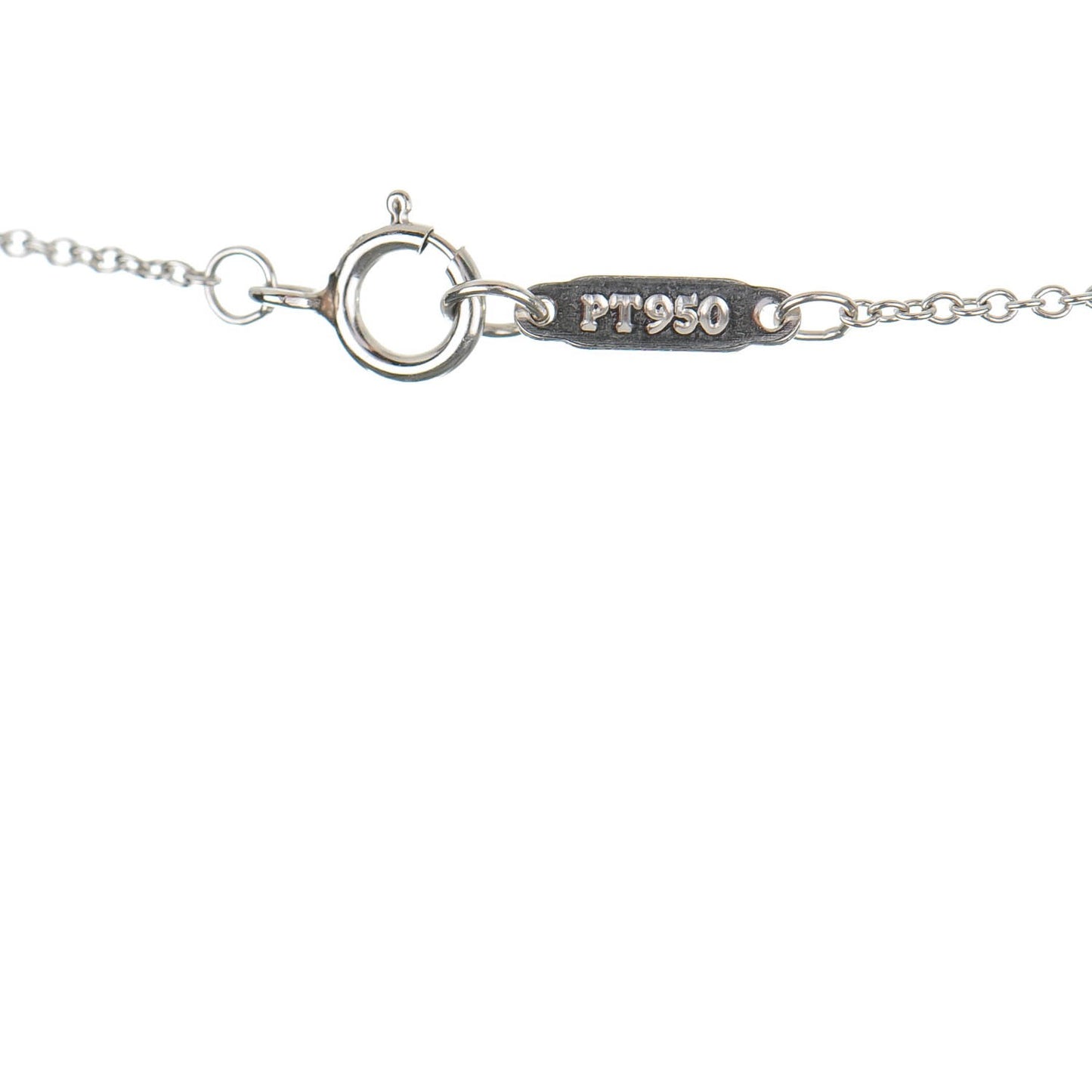 Platinum Diamond Checkerboard Key Pendant Necklace