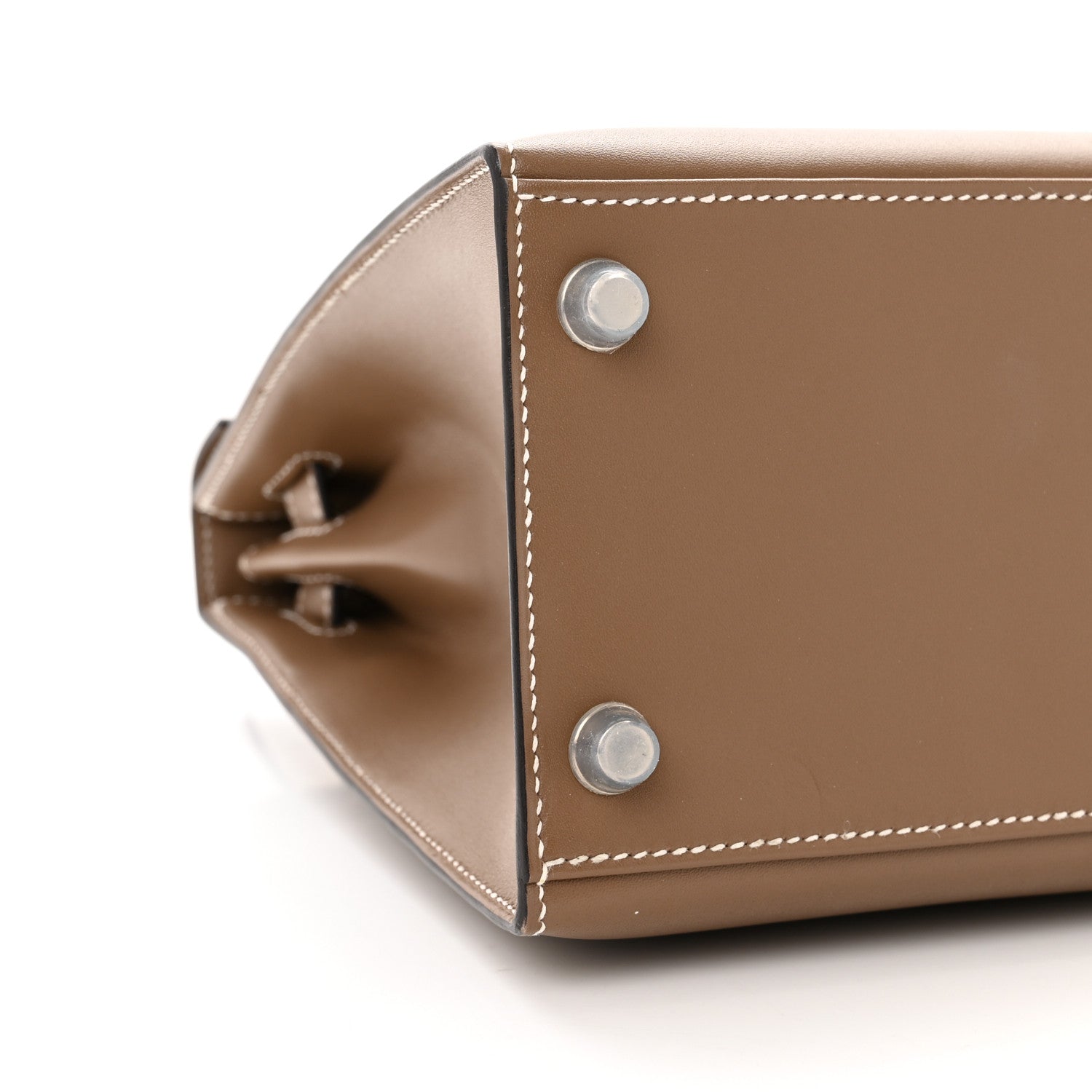Hermes Tadelakt Kelly Sellier 28 Etoupe 9 of 11