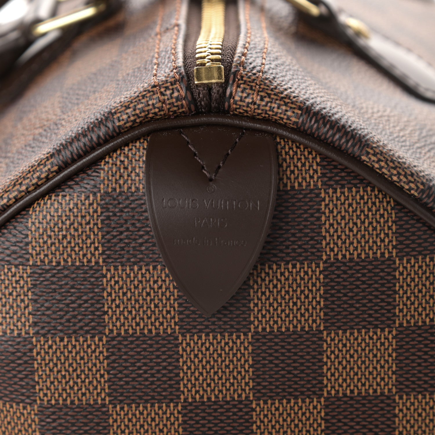 Louis Vuitton Damier Ebene Speedy 30 9 of 9